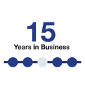 15 Years in Business