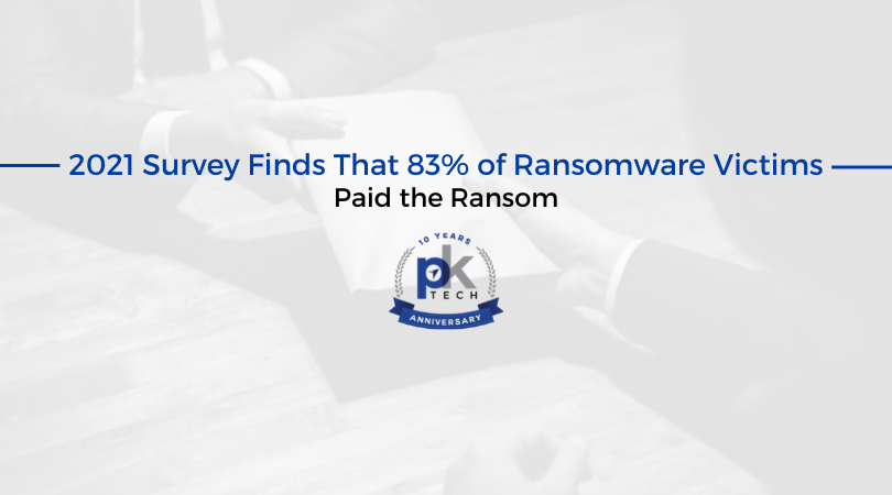 2021 Survey Finds That 83% of Ransomware Victims Paid the Ransom