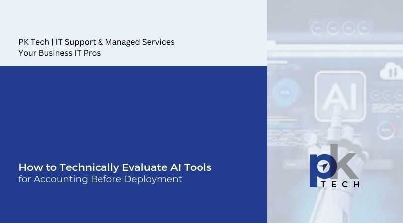 How to Technically Evaluate AI Tools for Accounting Before Deployment
