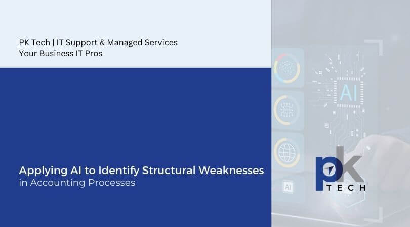 Applying AI to Identify Structural Weaknesses in Accounting Processes