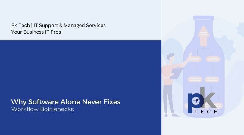 Why Software Alone Never Fixes Workflow Bottlenecks