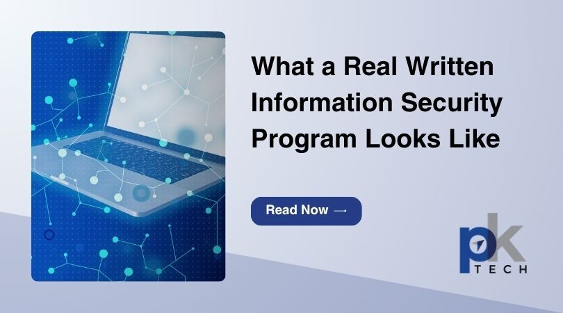 What a Real Written Information Security Program Looks Like